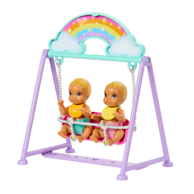 Barbie - Skipper Brünett - Babysitter Spielset