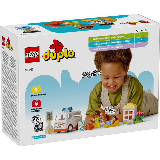 LEGO® DUPLO® Town 10447 - Rettungswagen mit Fahrer
