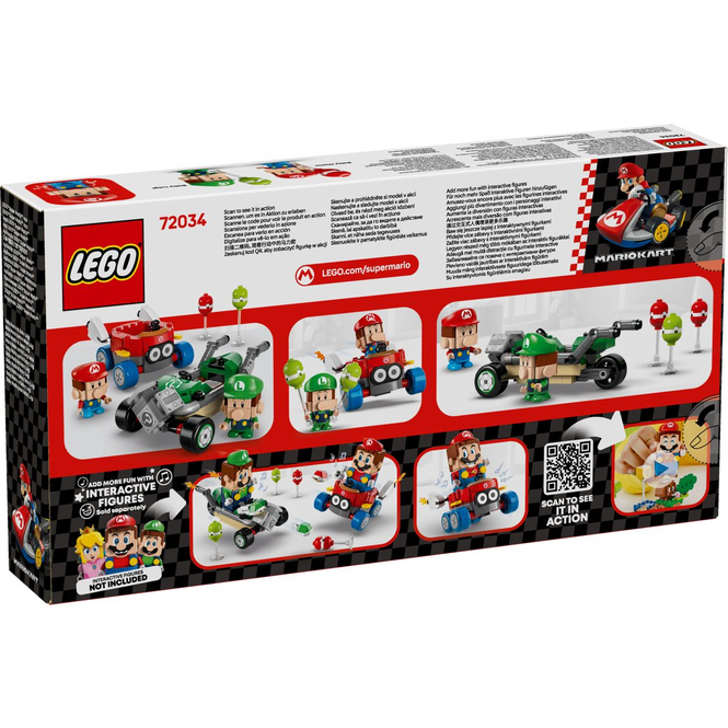 LEGO® Super Mario 72034 - Mario Kart™ - Baby Mario vs. Baby Luigi