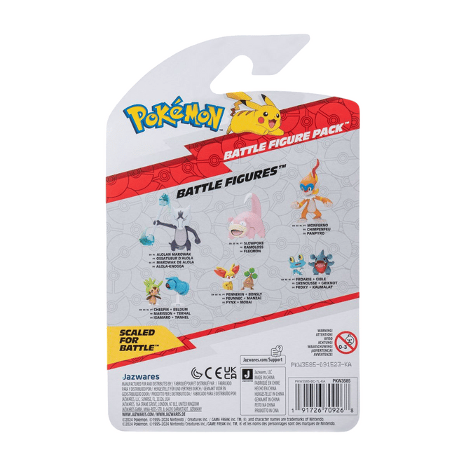 Thumbnail - Pokémon - Battle Figuren Pack - Pikachu & Glumanda - ca. 5 cm