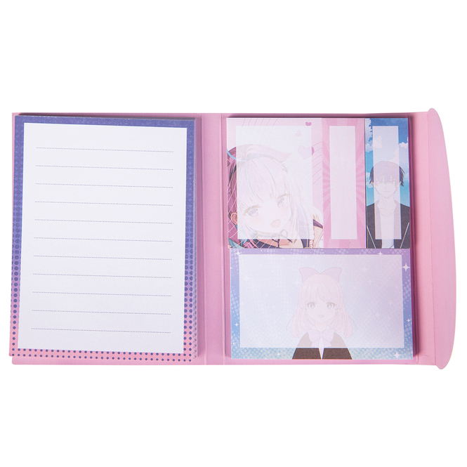 Notizbuch-Set Anime - ca. 12 x 9 x 0,8 cm