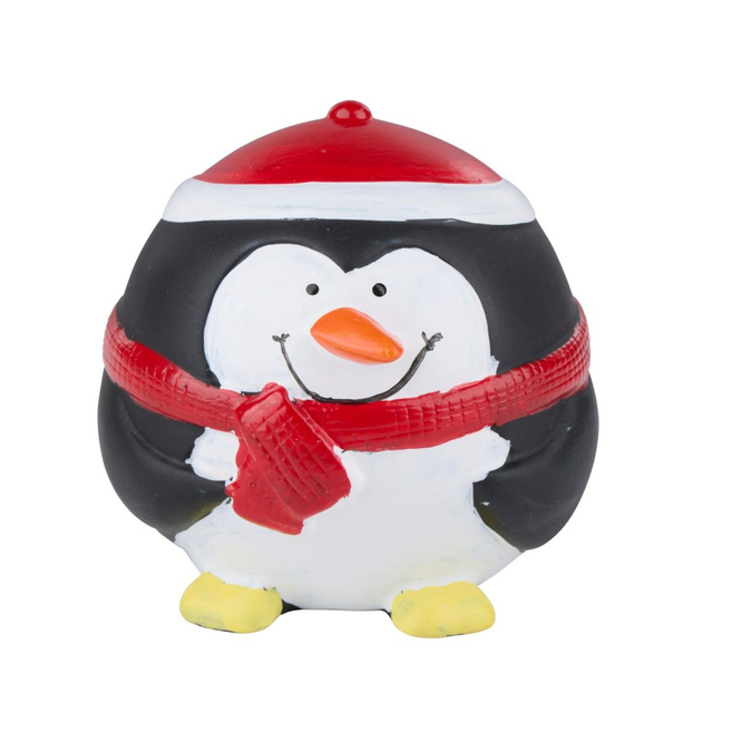 Hundespielzeug - Spielball Weihnachten - Ø ca. 9 cm - 1 Stück