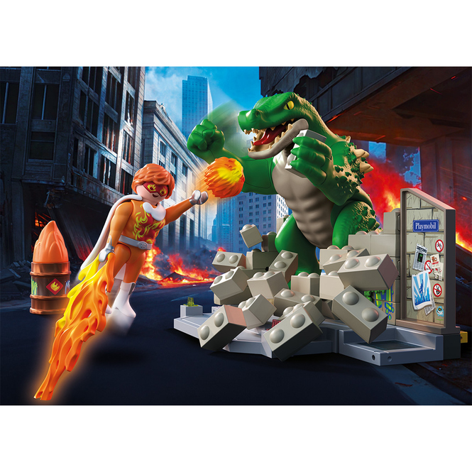 Playmobil® 71831 - Helden-Showdown mit der Riesenechse