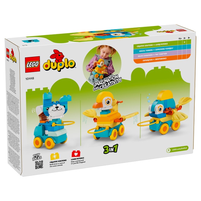 LEGO® DUPLO® 10448 - Tiere auf Rädern - 3in1 Set