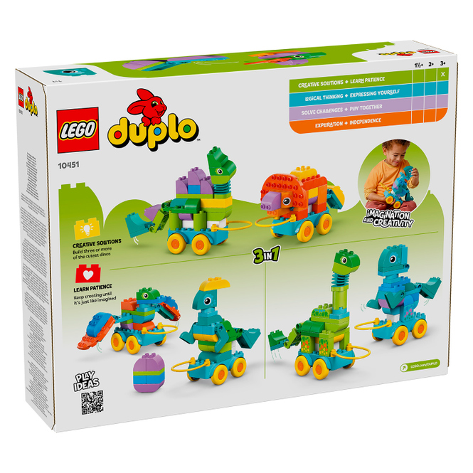 LEGO® DUPLO® 10451 - Dinos auf Rädern - 3in1 Set