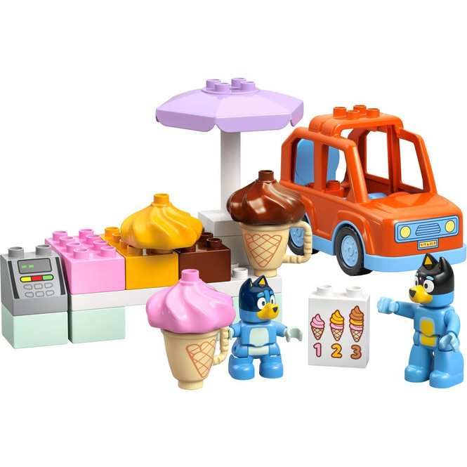 LEGO® Bluey 10458 - Ausflug zur Eisdiele mit Bluey