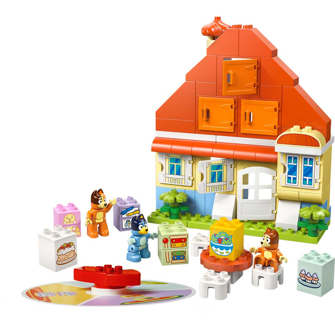 LEGO® Bluey 10459 - Blueys Familienhaus mit Memory-Spiel