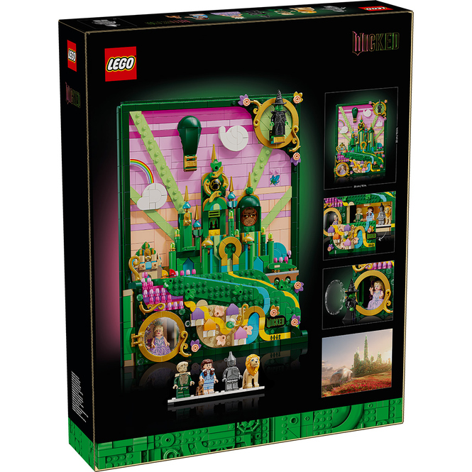 LEGO® Wicked 75685 - Emerald City Wandkunst