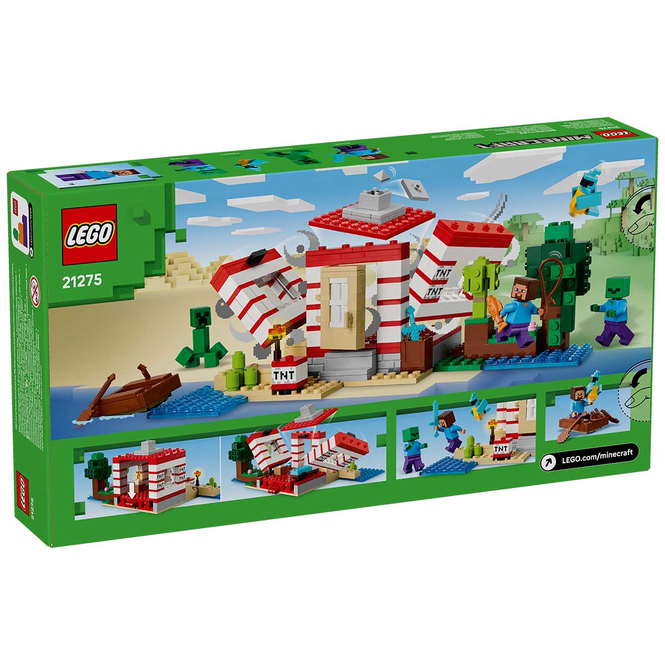 LEGO® Minecraft™ 21275 - Das TNT-Dschungelhaus