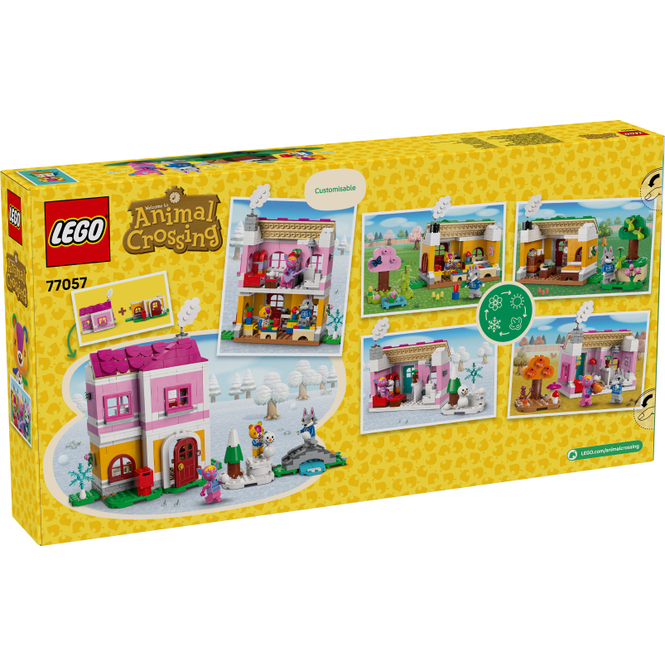 LEGO® Animal Crossing 77057 - Kreative Häuser: Jahreszeiten voller Spaß