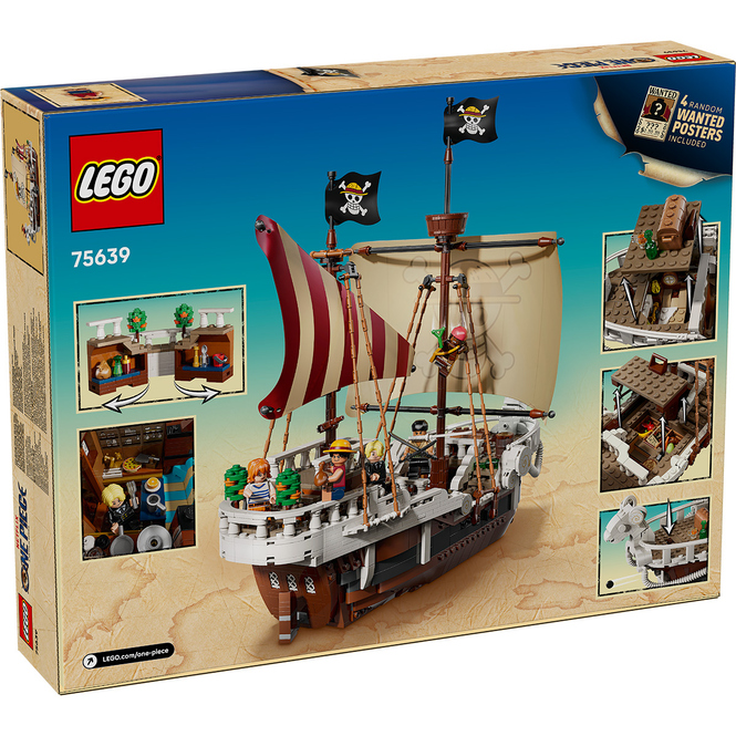 LEGO® One Piece 75639 - Das Piratenschiff Flying Lamb