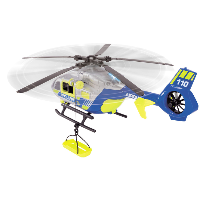 Giant Police Helikopter - mit Trage und Seilwinde - ca. 54 cm