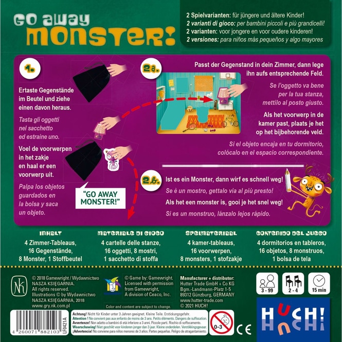 Go away Monster - Kinderspiel