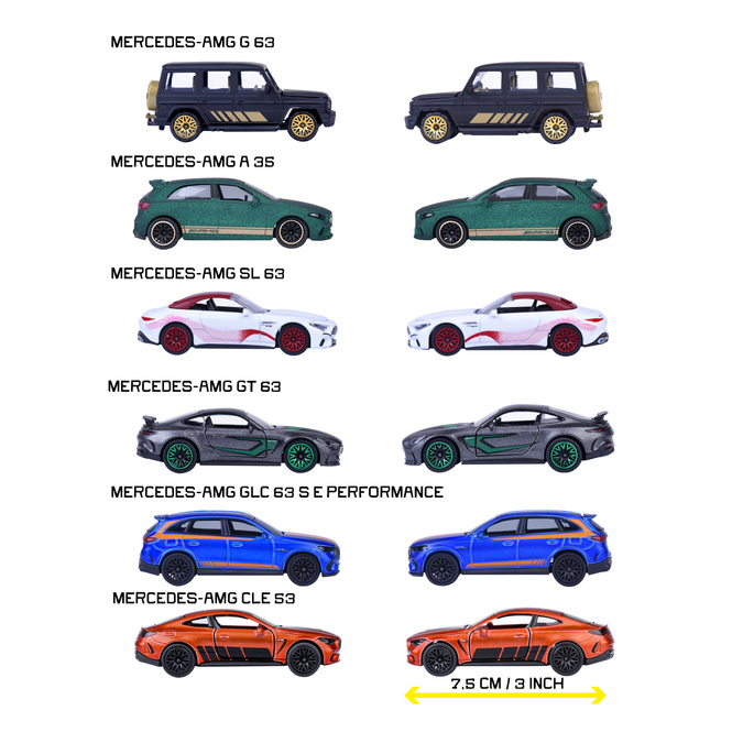 Mercedes AMG G63 Deluxe - Fahrzeug inkl. Sammelbox