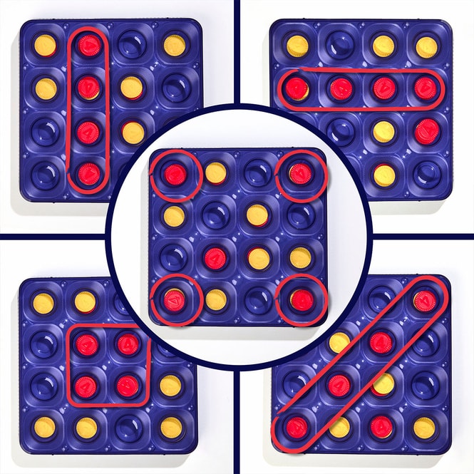 4 Gewinnt - Bounce - Kartenspiel