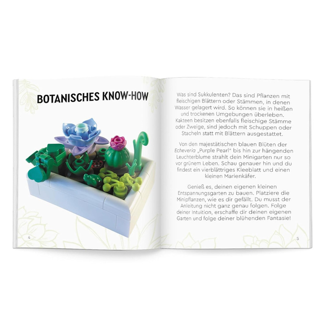 LEGO® Botanical Collection - Kakteen - Bau dir deinen Minigarten 