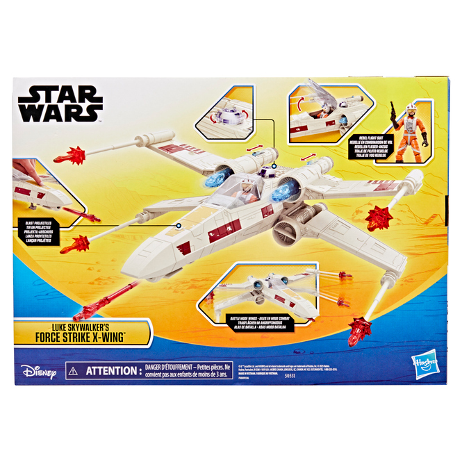 Star Wars - Figur - Luke Skywalker - Force Strike X-Flügler