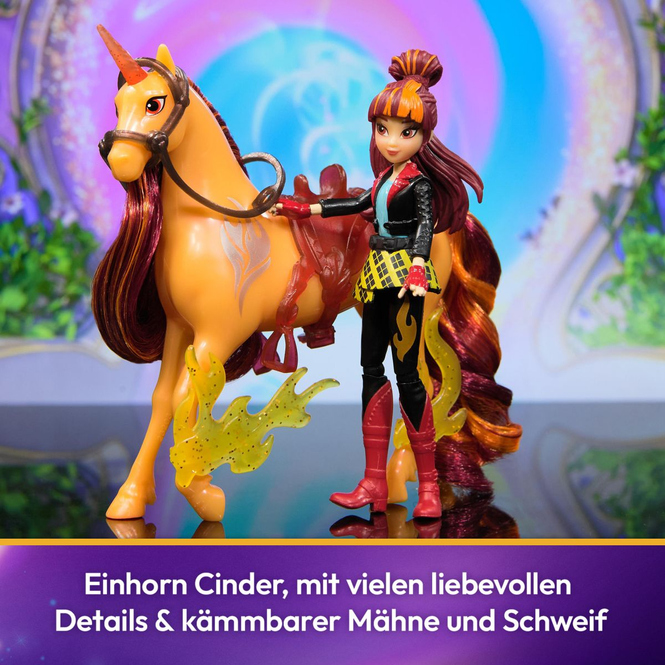 Unicorn Academy® - Valentina und Einhorn Cinder - Spielset