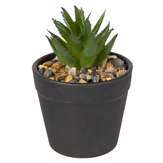 Künstliche Sukkulente im Topf - ca. 10 cm - 1 Stück