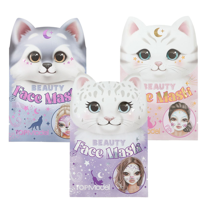 TOPModel - Beauty Tuchmaske Tier - BEAUTY and ME