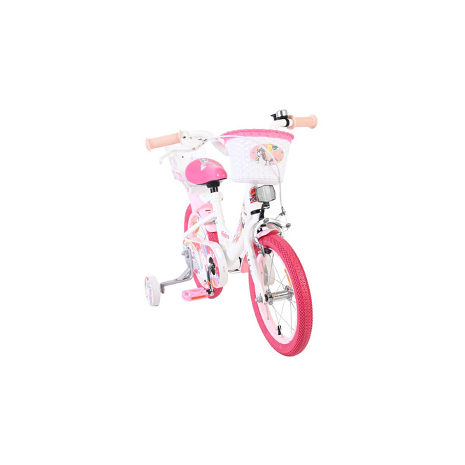 Fahrrad - Unicorn - 14 Zoll - weiß