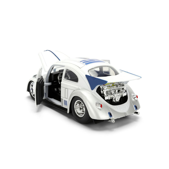 Star Wars - Fahrzeug - VW 1959 Drag Beetle - R2D2 - 1:24