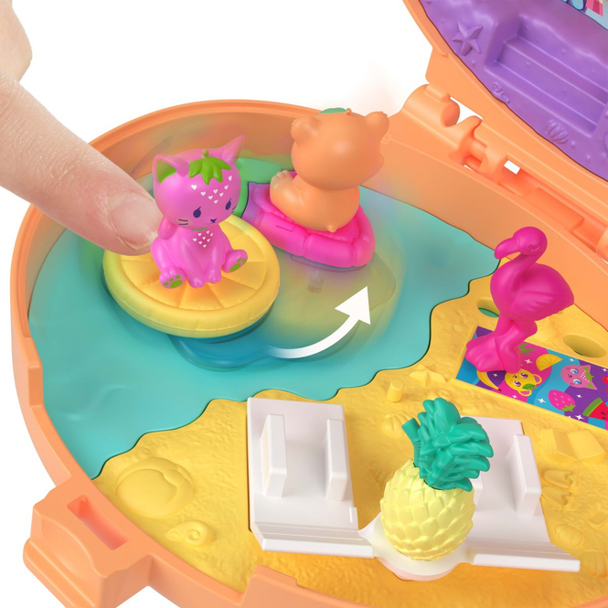 Polly Pocket - Plüschbär-Schatulle