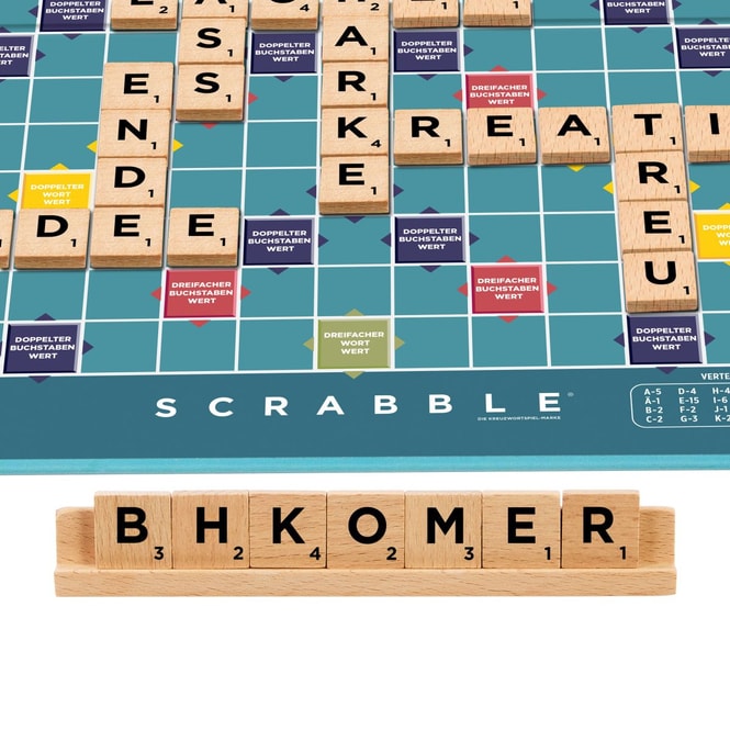Scrabble Original Holz 2in1