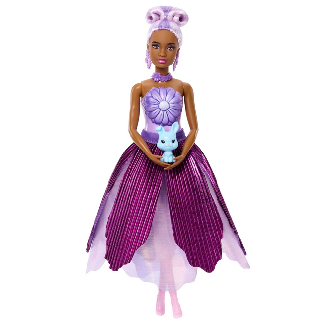 Barbie - Flower Surprise Puppe - Lila Gänseblümchen