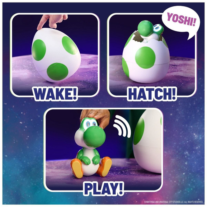 Super Mario Galaxy Movie - Hatchin' Yoshi - Interaktives Spielzeug