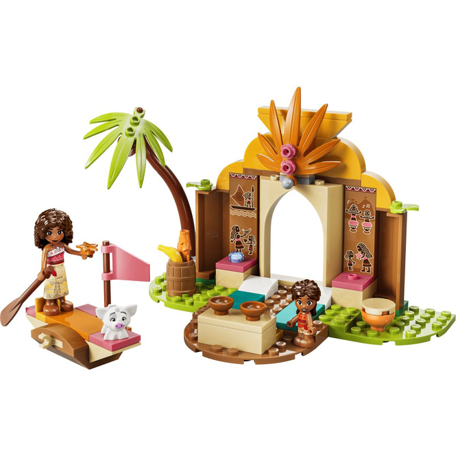 LEGO® Disney™ Princess 43282 - Vaianas Hütte und Boot