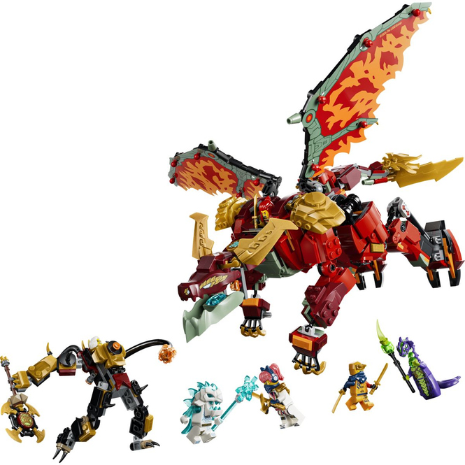 LEGO® NINJAGO® 71868 - Wyldfyres Drachenmech