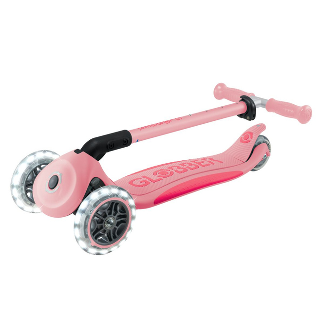 Roller Elite Lights - 3-rädrig - rosa