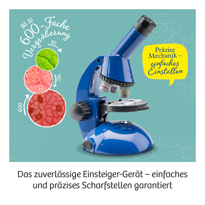 Entdecker-Mikroskop - Experimentierkasten