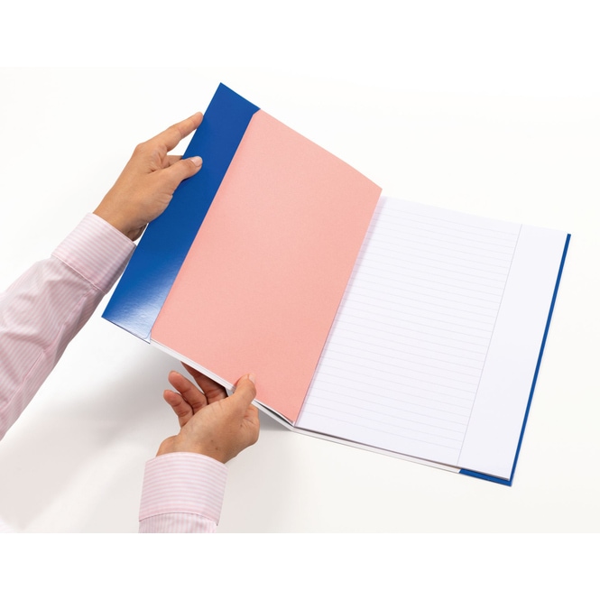 Papier Heftschoner DIN A4 - dunkelblau