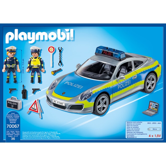 PLAYMOBIL® 70067 - Porsche 911 Carrera 4S Polizei - Playmobil City Action