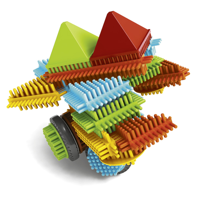 Besttoy - Bunte Steckbausteine - 100-teilig