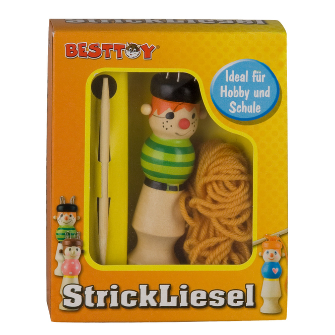 Strickliesel - aus Holz - 1 Stück