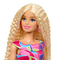 Barbie - Fashionista Puppe - Blond - Printkleid - Bild 3