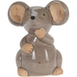 Dekofigur Maus - aus Porzellan - ca. 15 cm - 1 Stück  - Bild 3