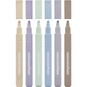 Textmarker Slim natural shades - 6er Etui - Bild 3