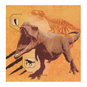 20 Papierservietten - T-Rex - ca. 33 x 33 cm - Bild 3