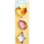 3 Ausstechformen - Ostern - ca. 5 x 7 x 2 cm - 1 Set - Bild 3