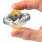 Fidget Spinner - Cube - silber/gold - ca. 2,8 x 2,8 cm - Bild 3
