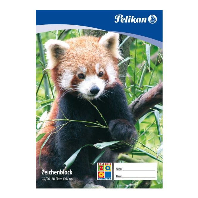 Pelikan Zeichenblock A4 20 Blatt, TCF-100g-m²