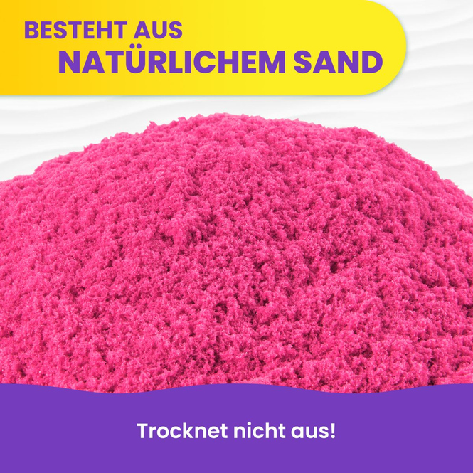 Kinetic Sand - Glitzersand - Kristall Pink