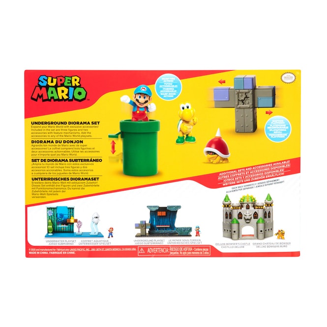 Super Mario - Spielset - Underground Diorama