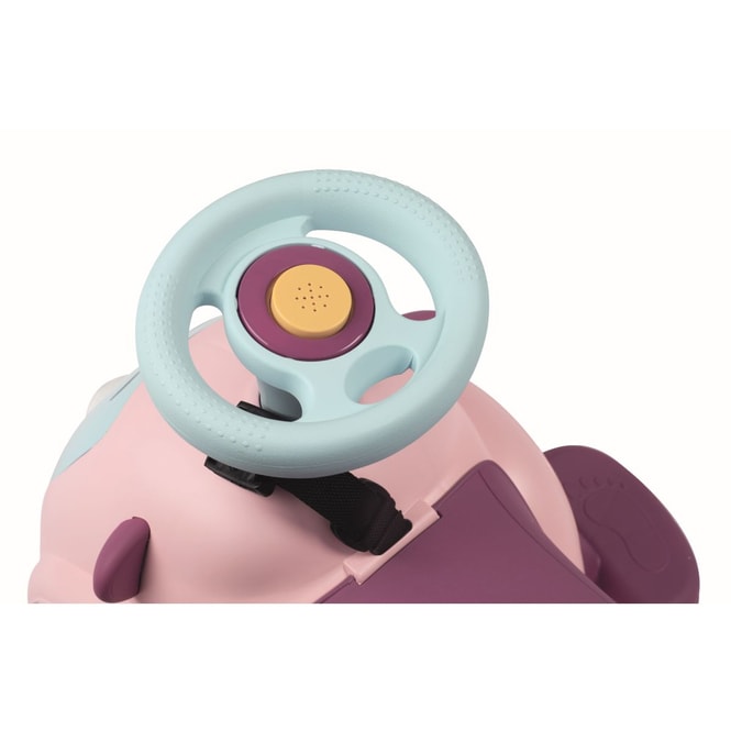 Smoby - 3-in-1 Rutschfahrzeug Maestro Balade - rosa