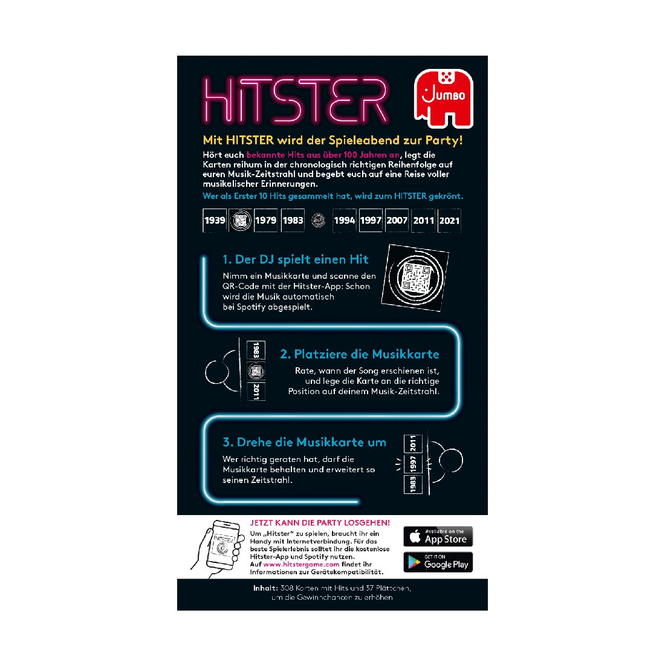 Hitster - Das Musik-Kartenspiel