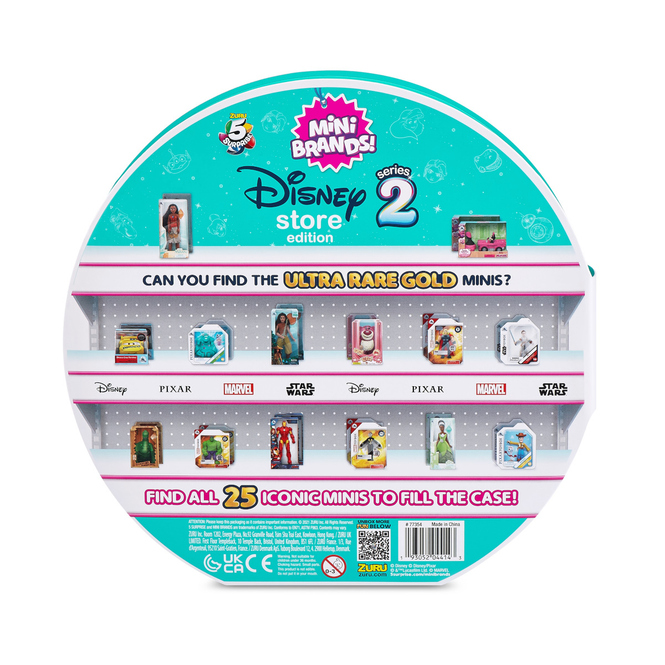 5 Surprise - Mini Brands - Disney Store Edition - Serie 2 - Collectors Case 